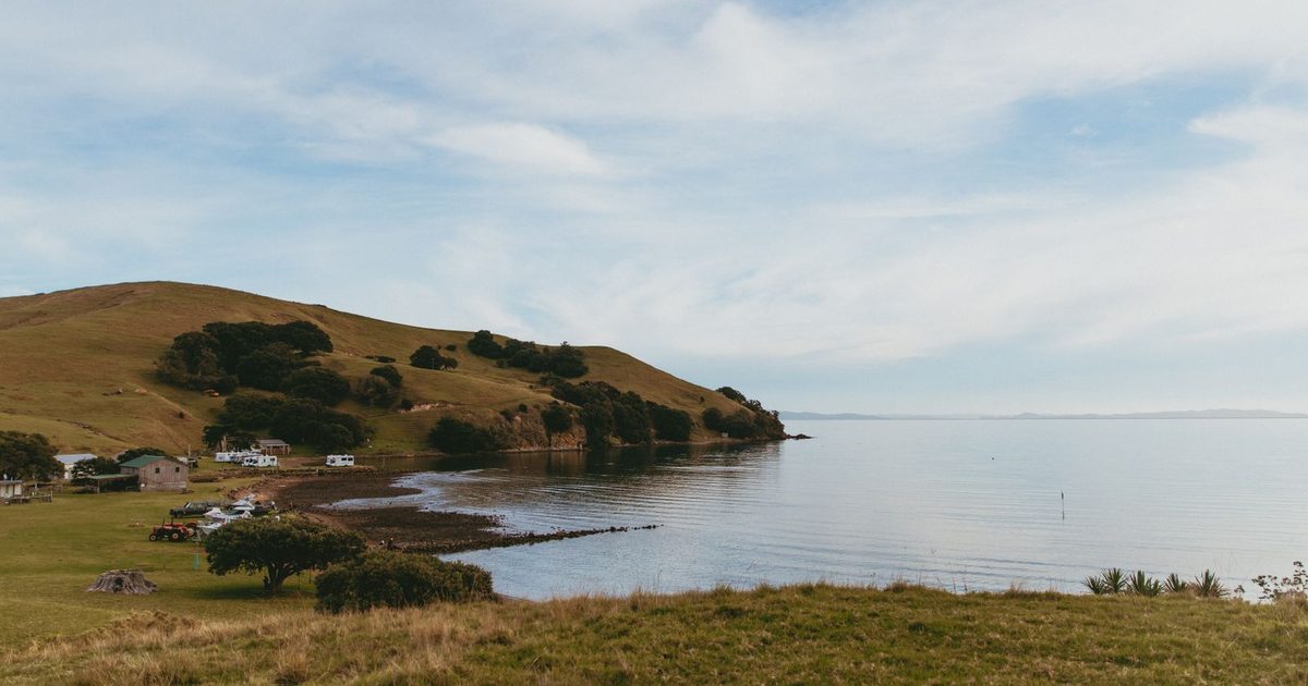 The coast at Kereta, Waikato, New Zealand